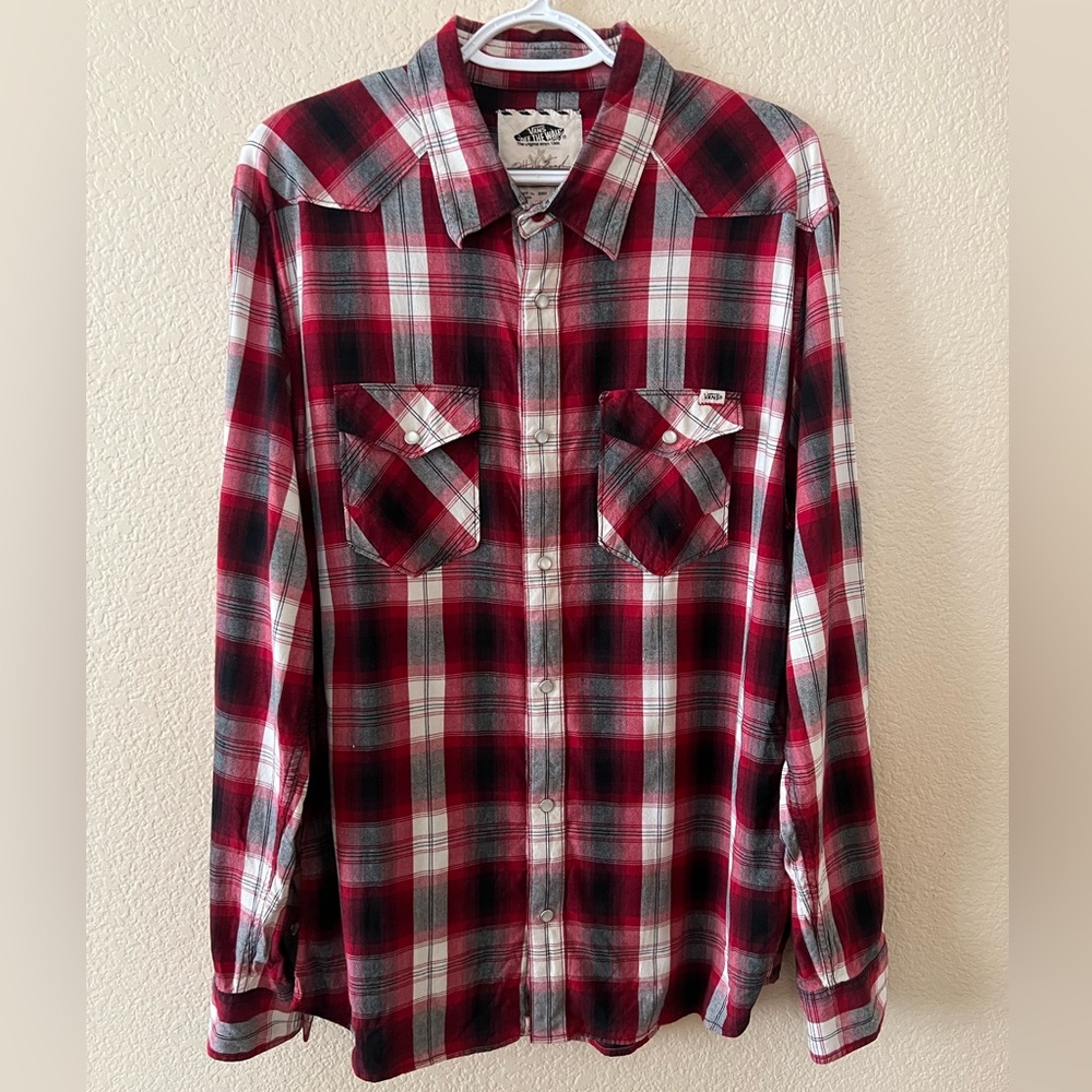 L/S Vans Button Down